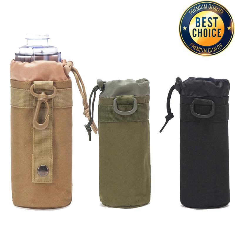 Camping Cooking Tin - Jacht Waterfleszakje Outdoor Molle Ketelzakje Houder