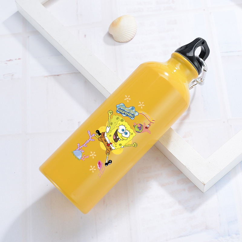 Camping Cooking Tin - SpongeBobs aluminium waterfles Outdoor Bike Sports
