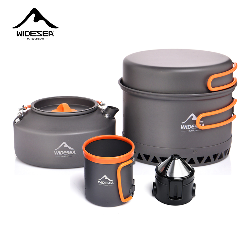 Camping Cooking Tin - Campingservies Outdoor pannenset Potten Toeristische ketel