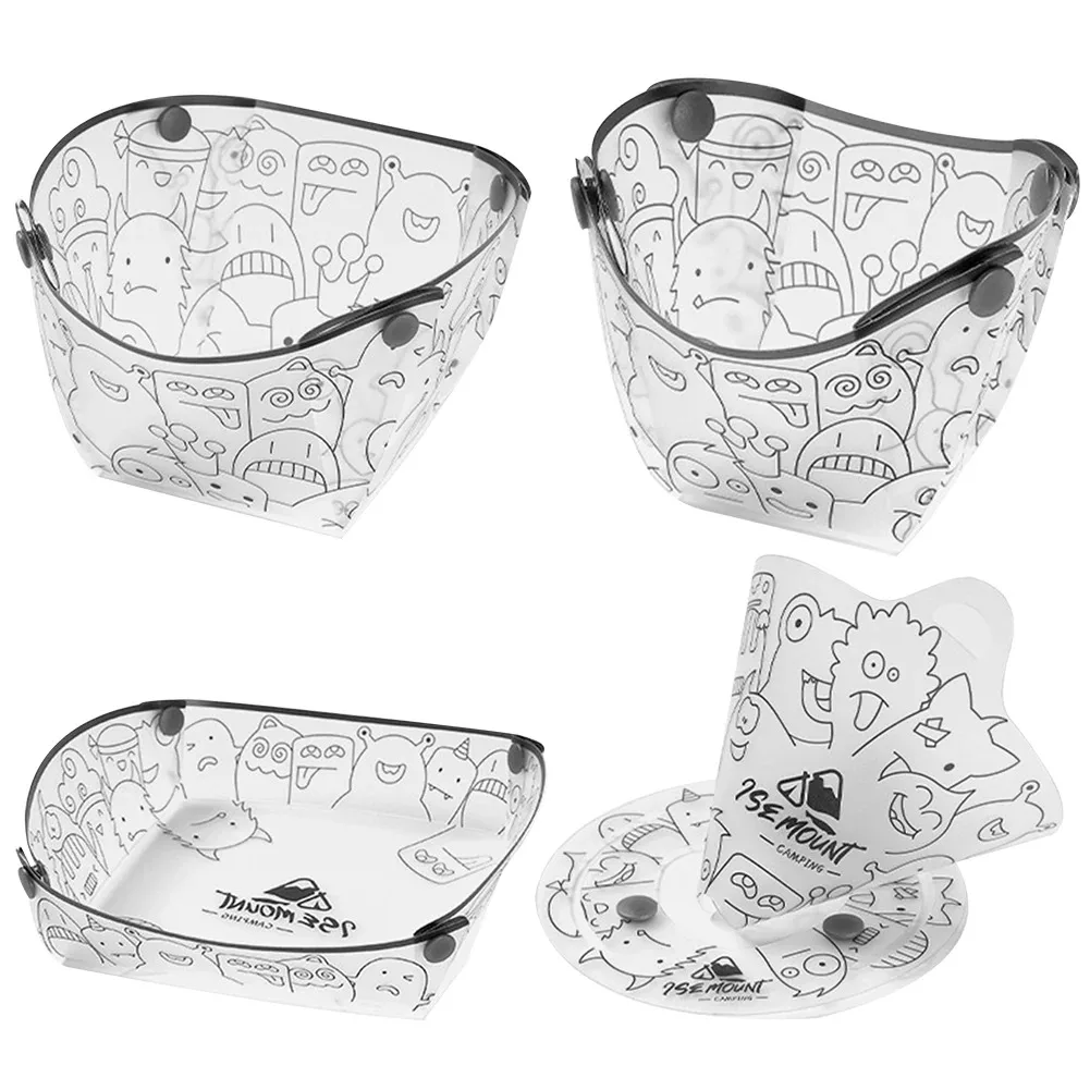 Camping Cooking Disc - PP Opvouwbaar Servies Draagbare Kamp Bestek