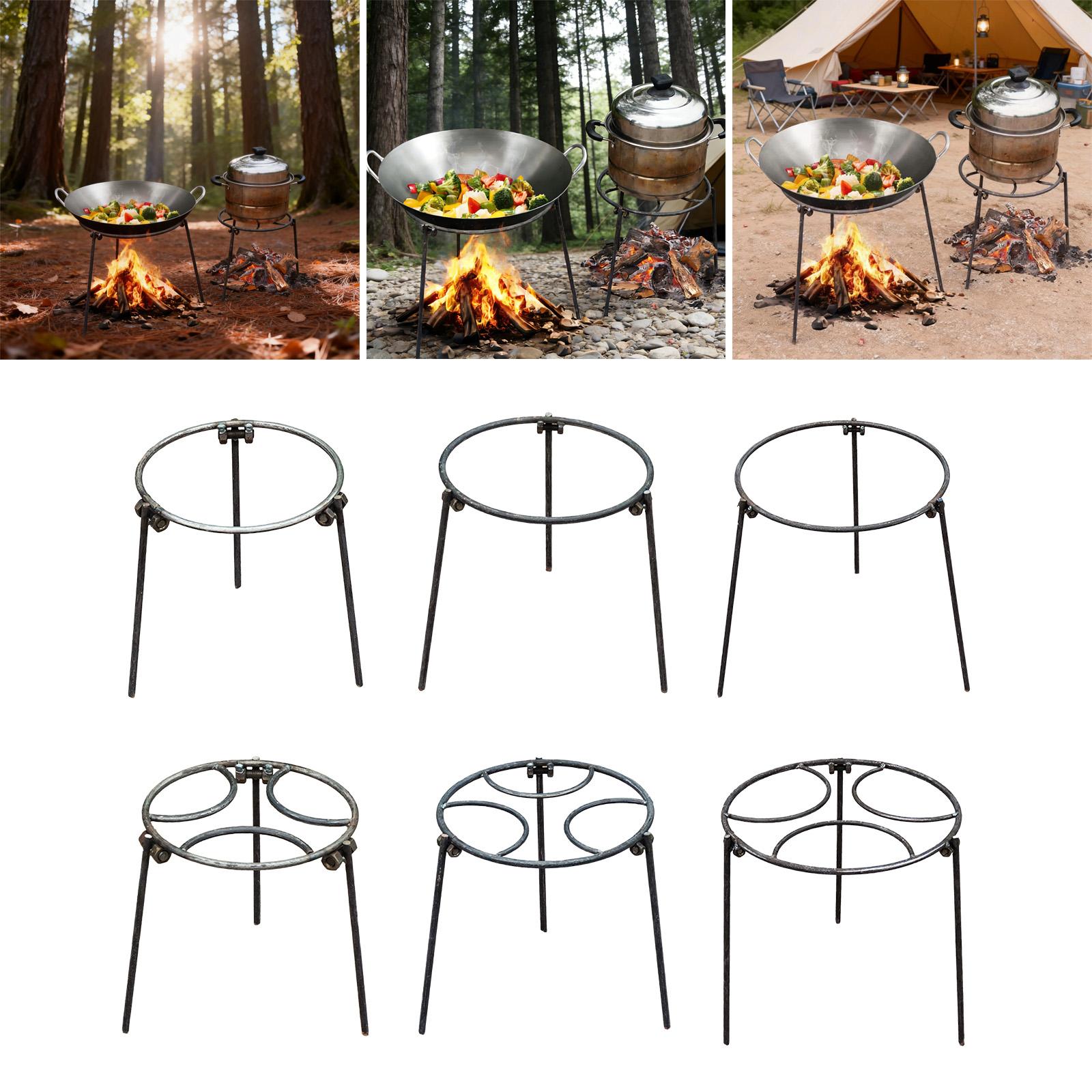 Camping Cooking Open Fire - Kampvuurstatief, Dutch Oven multifunctionele wokhouder, open