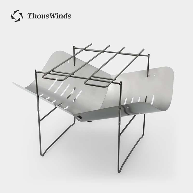 Camping Cooking Grate - Thous Winds Draagbare Mini Camping Houtkachel