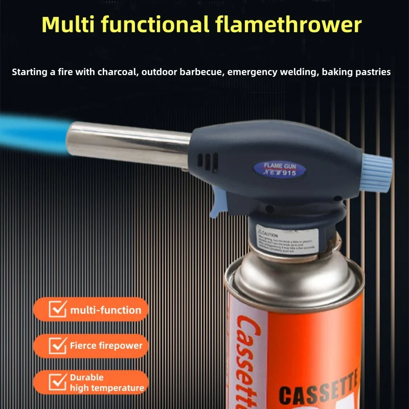 Camping Cooking Portable - 915 Spuitpistoolkop Draagbare kaarttype Vloeibaar gas