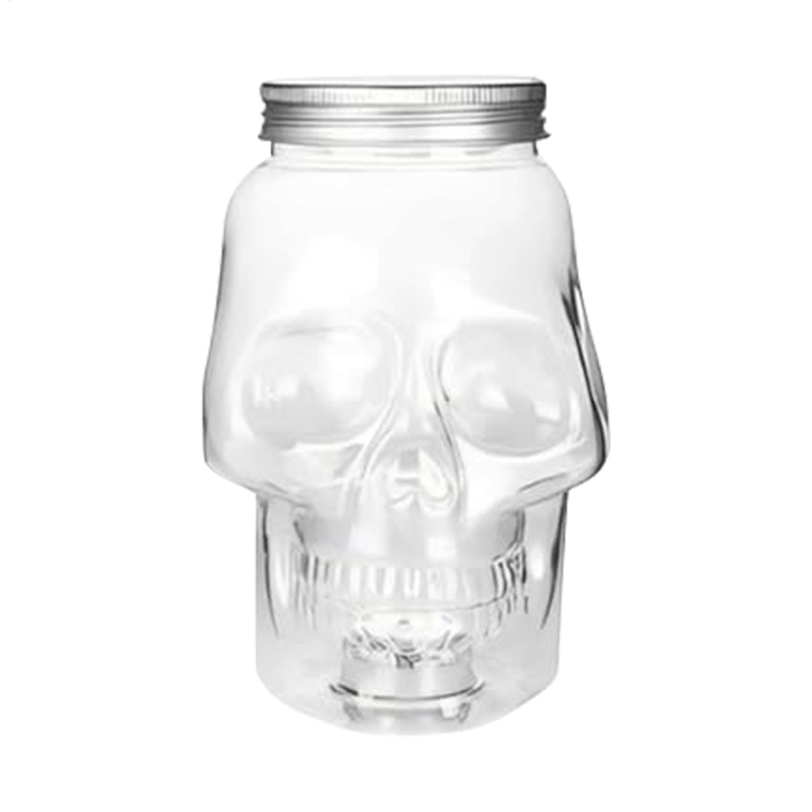 Camping Cooking With Kids - 500ml/800ml Schedelvormige potten Herbruikbaar Spookachtig Decor