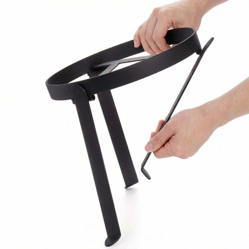Camping Cooking Open Fire - L71A Opvouwbare campingstatiefgrill met open vuur