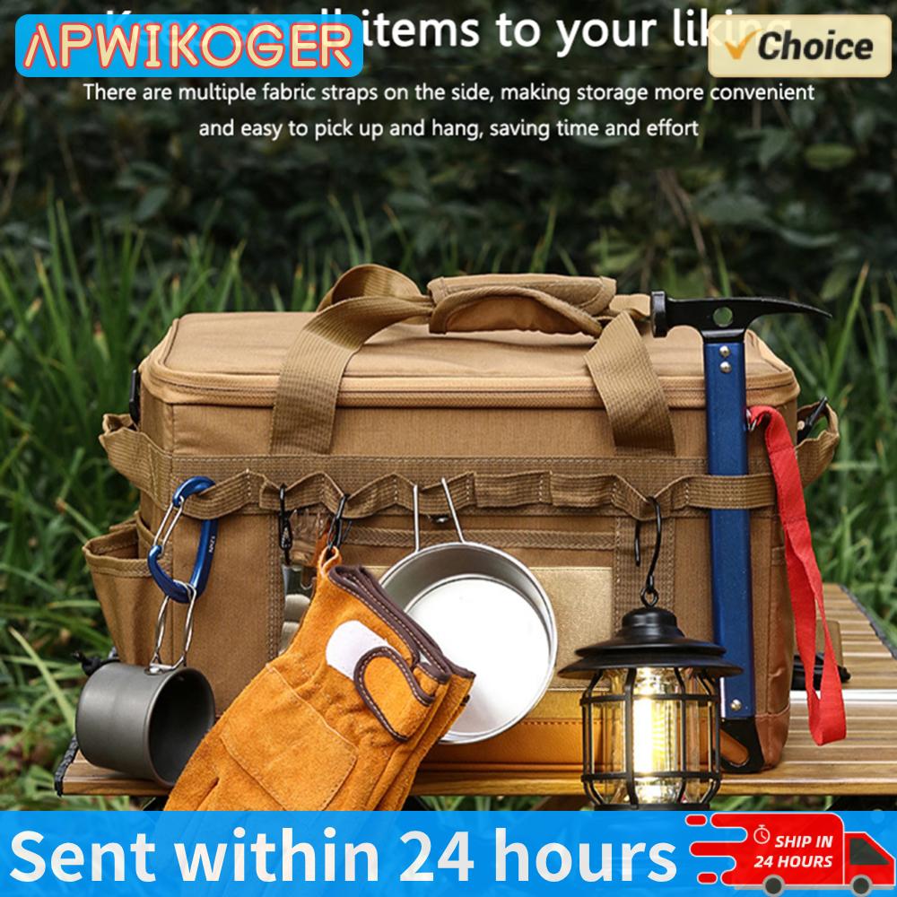 Camping Cooking Utensil Bag - 30L Camping Kookgerei Organizer Grote Capaciteit