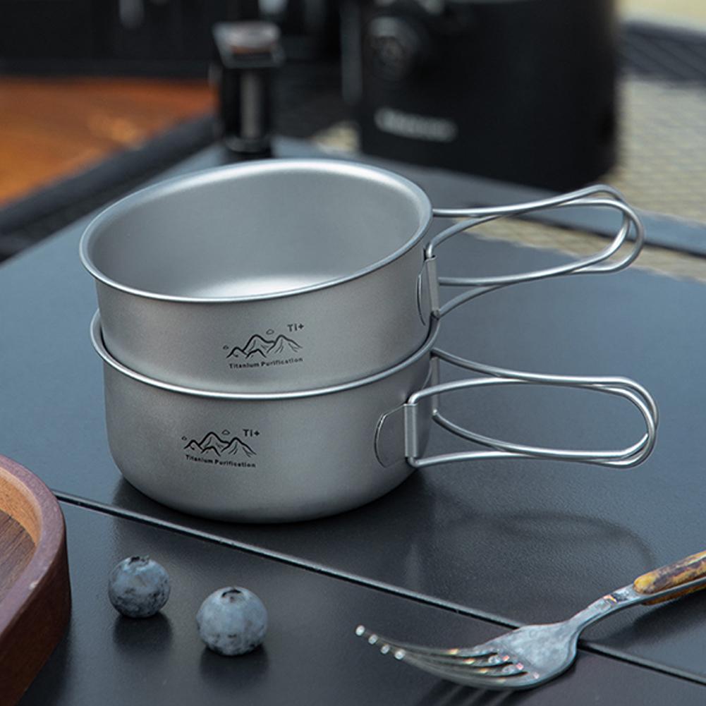 Camping Cooking Noodles - Ultralichte campingpot Draagbare soeppan met opvouwbaar