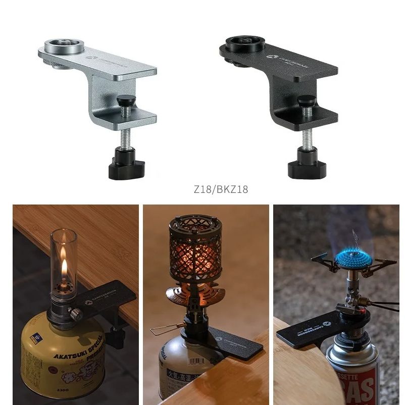 Cooking On Camping Stove - Camping Desktop Clip Verlengaccessoires Platte gastank
