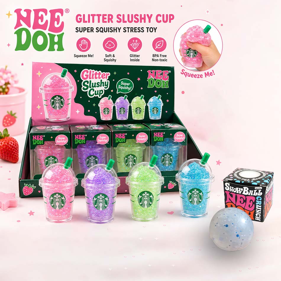 Fire Starter Cube - Schylling NeeD Doh Stressverlichtende drinkbeker Blind