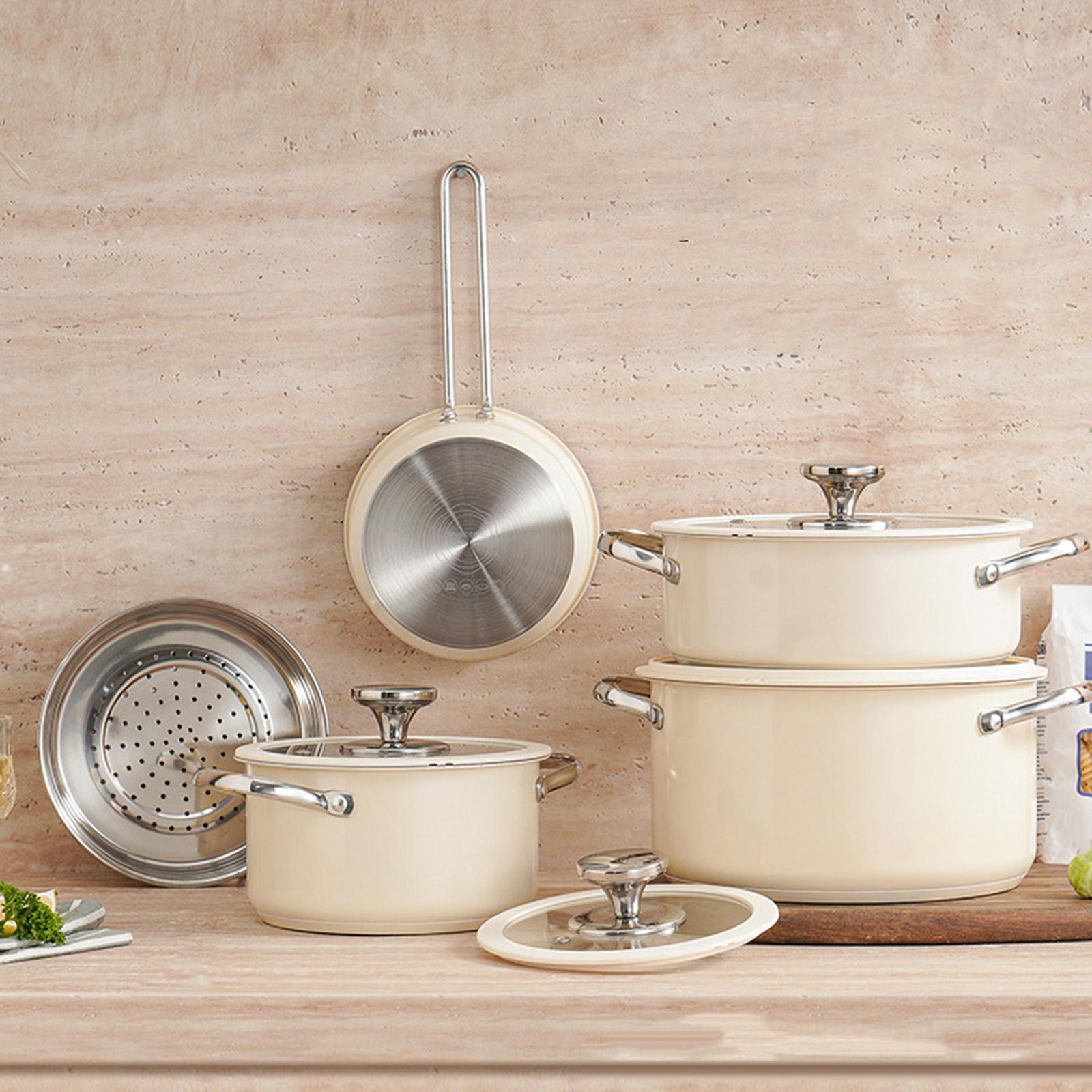 Camping Cooking Noodles - Melkpan, kleine sauspan, verdikte boterwarmer, universele
