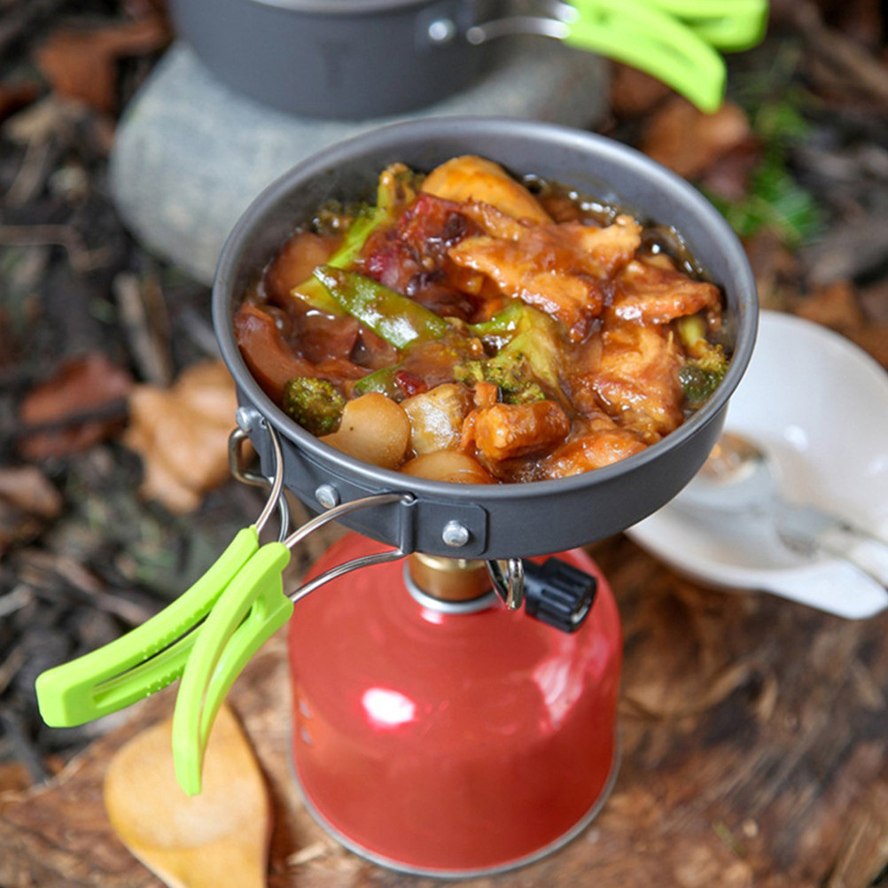 10-delige lichtgewicht camping - Camping Lightweight Cooking Pot recensie en prijs