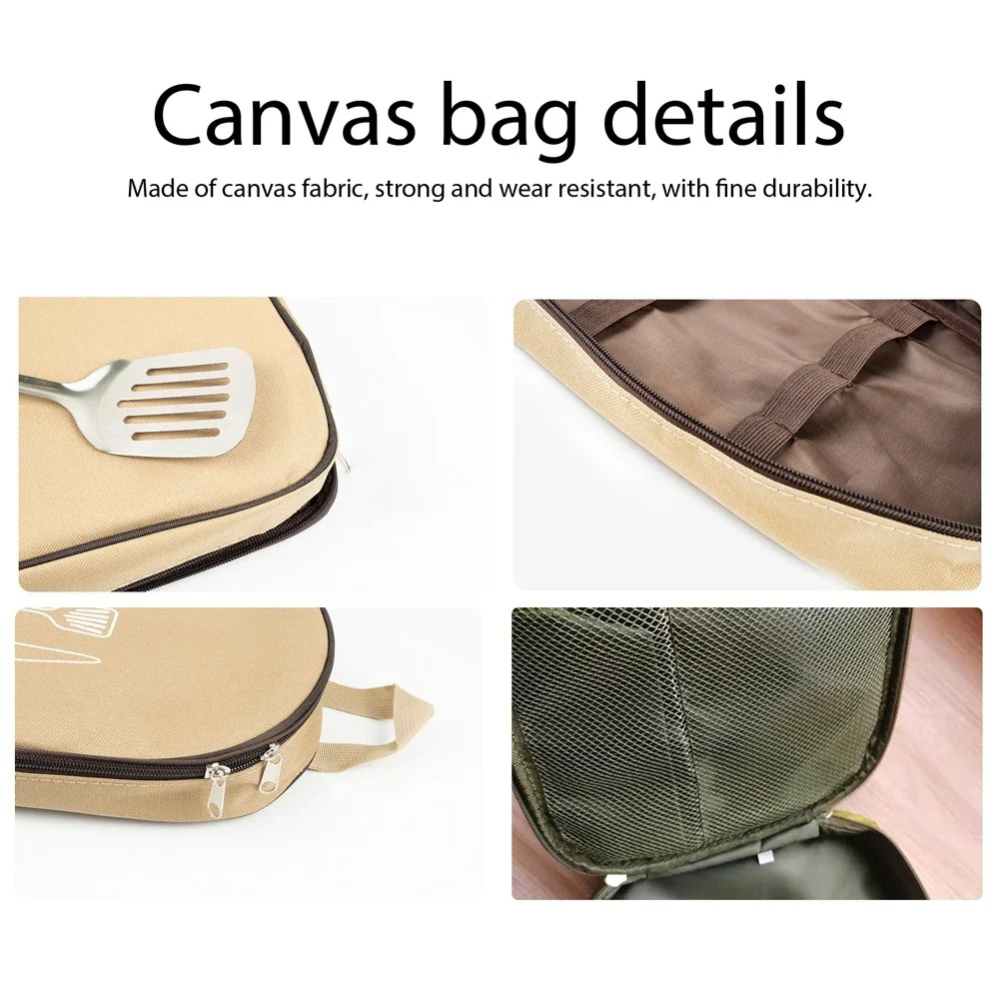 Draagbare kooktas voor buiten  - Camping Cooking Utensil Bag recensie en prijs