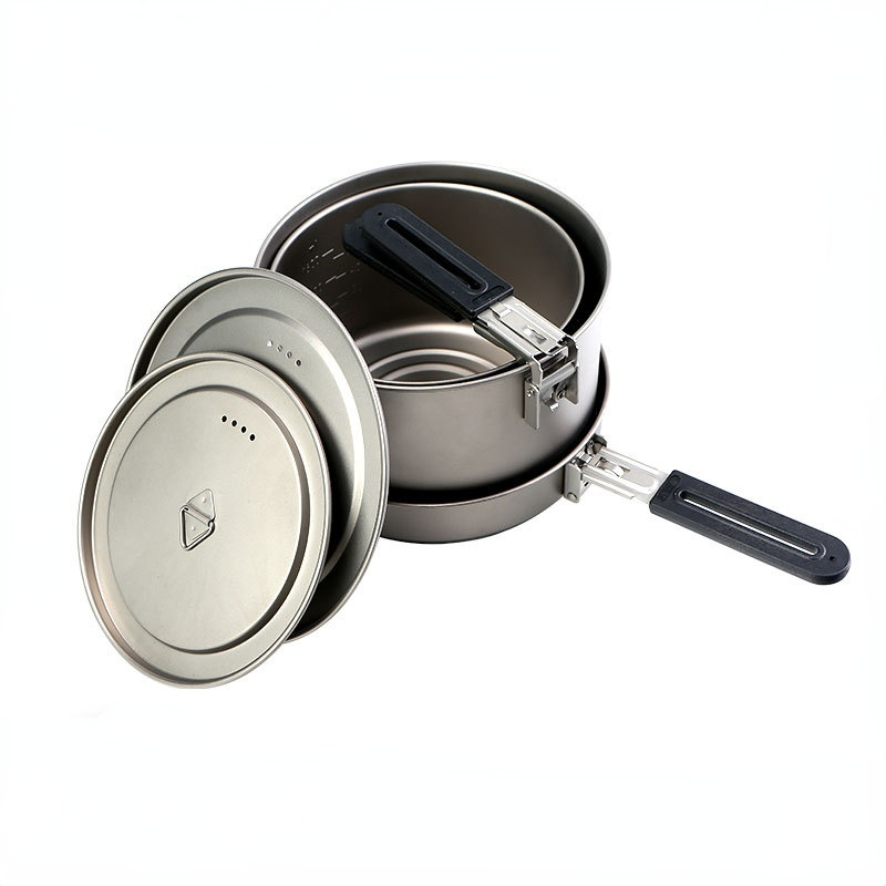 Koekenpan Kookpot Puur Titaniu - Camping Cooking Noodles recensie en prijs