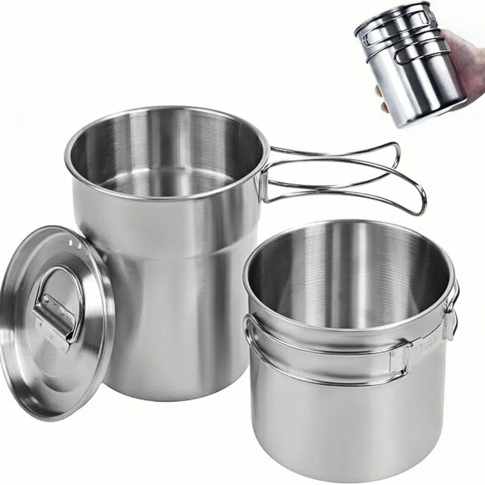 Opvouwbare campingbekers, camp - Camping Cooking Tin recensie en prijs