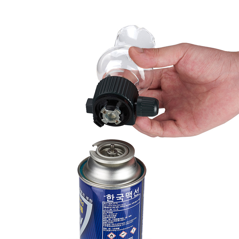 Kaartkachel Gasfleskop Aanstek - Cooking On Camping Stove recensie en prijs