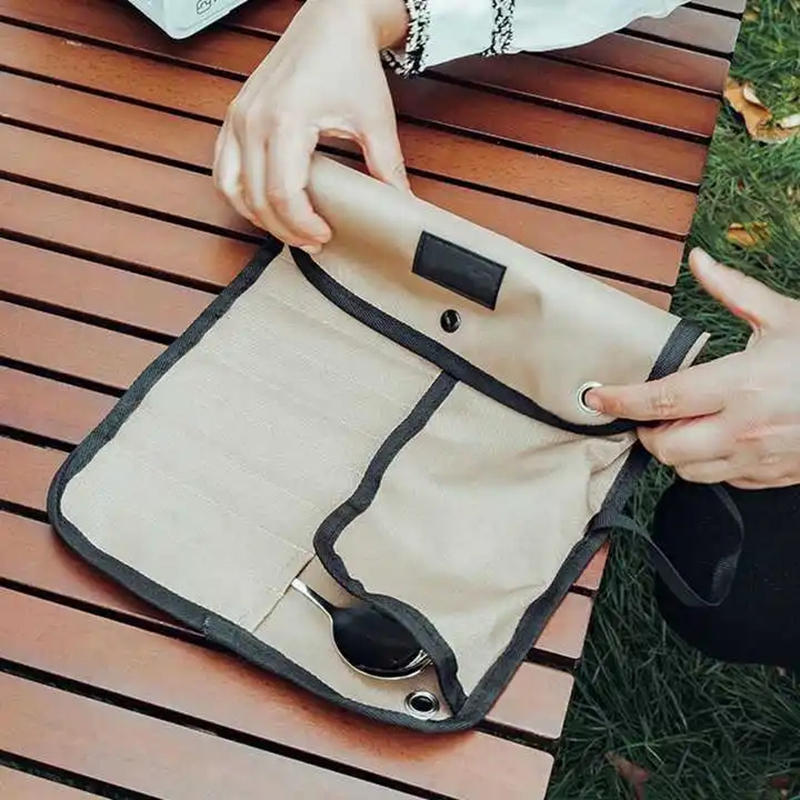 Draagbare opbergtas voor buite - Camping Cooking Utensil Bag recensie en prijs