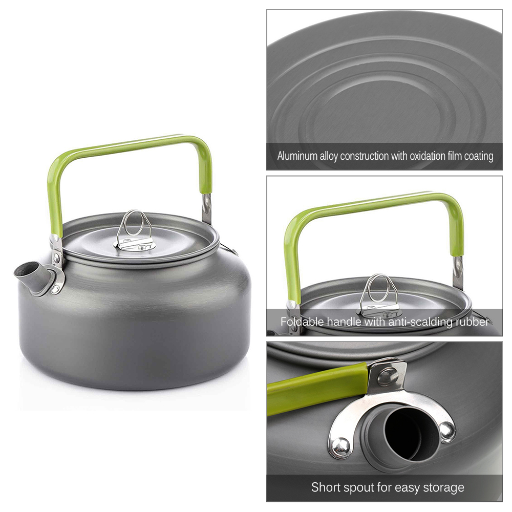 Draagbare Outdoor Waterkoker W - Camping Cooking Tin recensie en prijs