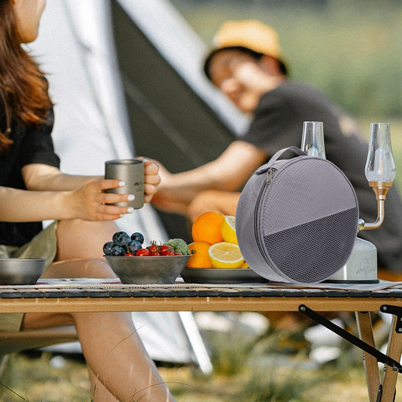 Picknick Servies Tas Ruime Out - Camping Cooking Utensil Bag recensie en prijs