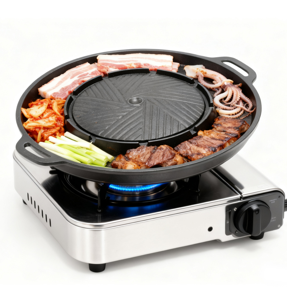 KOSUN Koreaanse BBQ-grillpan 2 - Camping Cooking Portable recensie en prijs