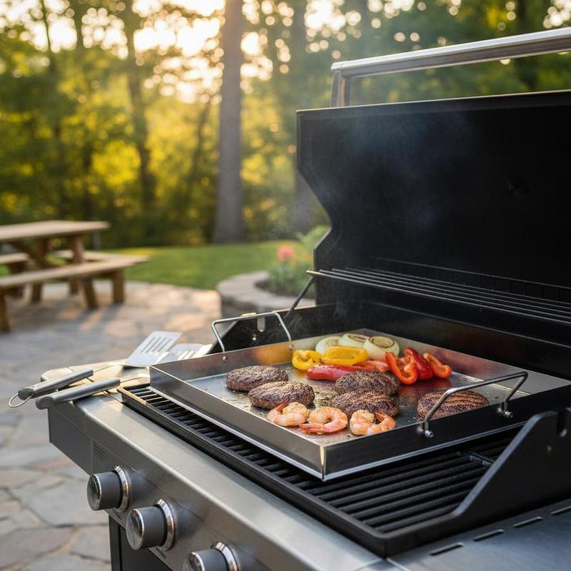 Universele platte bakplaat 18x - Camping Cooking Disc recensie en prijs