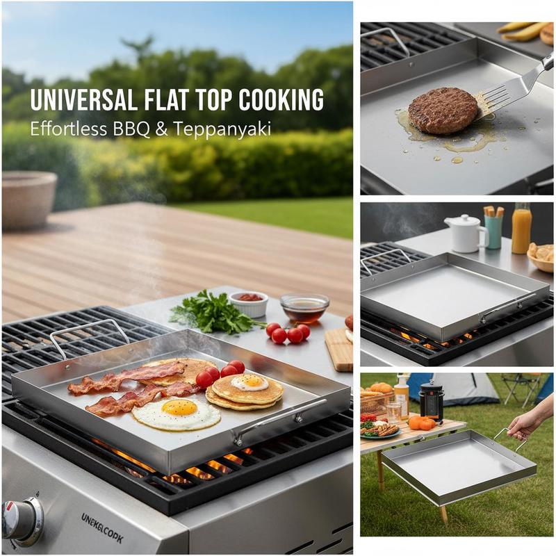 Universele platte bakplaat 18x - Camping Cooking Disc recensie en prijs