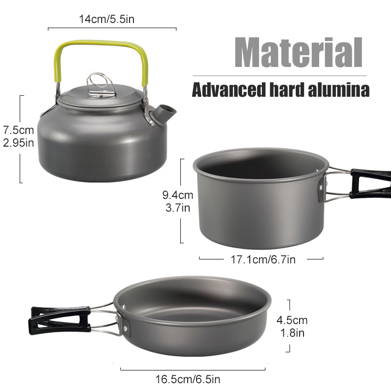 WESTTUNE Camping Kookgerei Kit - Camping Cooking Tin recensie en prijs