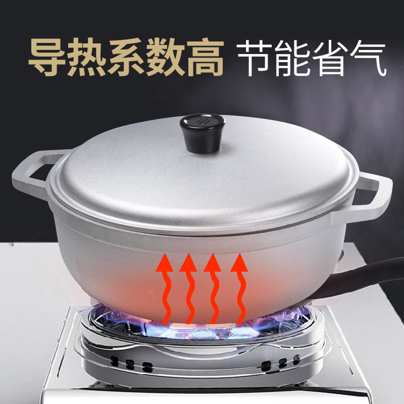 Kleine verdikte aluminium pan  - Camping Lightweight Cooking Pot recensie en prijs