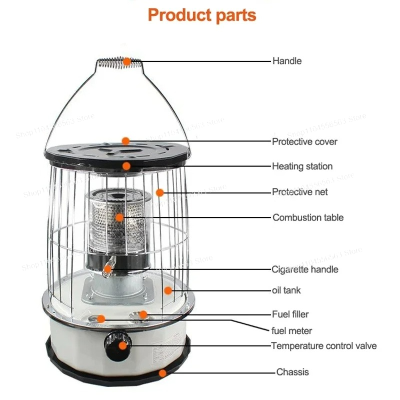 Draagbare verwarming IJsvissen - Camping Cooking Portable recensie en prijs