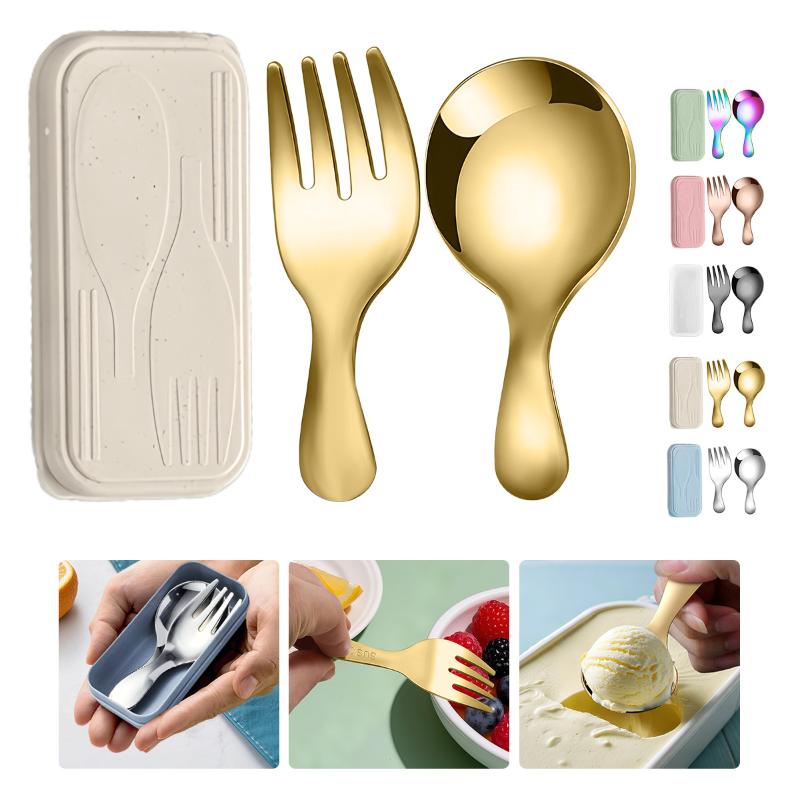 Roestvrijstalen serviesset Lep - Camping Cooking Portable recensie en prijs