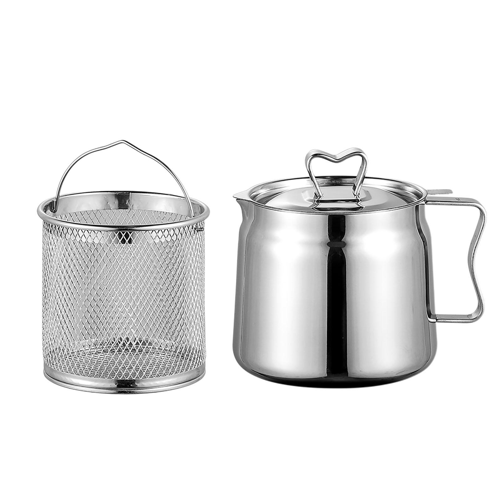 Friteuse Set RVS Oliefilters P - Camping Cooking Oil Container recensie en prijs