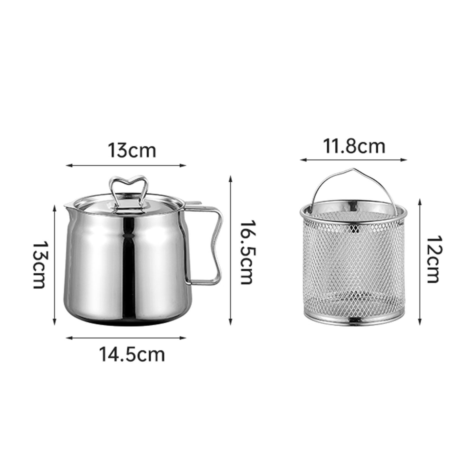 Friteuse Set RVS Oliefilters P - Camping Cooking Oil Container recensie en prijs