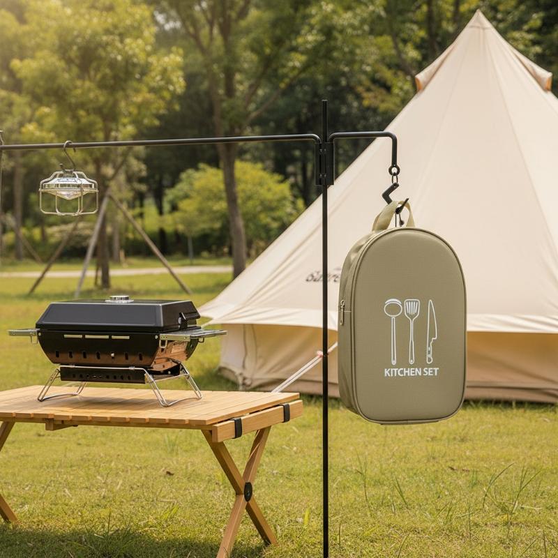 Kooktas voor buiten Campingopb - Camping Cooking Utensil Bag recensie en prijs