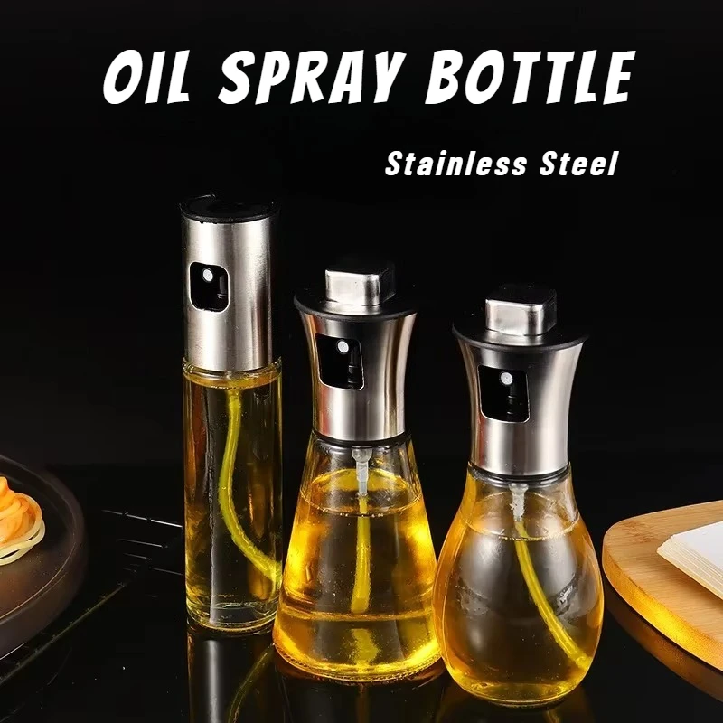 1Pc Rvs Olie Spuitfles Keuken  - Camping Cooking Oil Container recensie en prijs