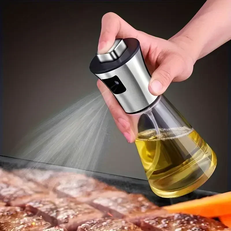 1Pc Rvs Olie Spuitfles Keuken  - Camping Cooking Oil Container recensie en prijs
