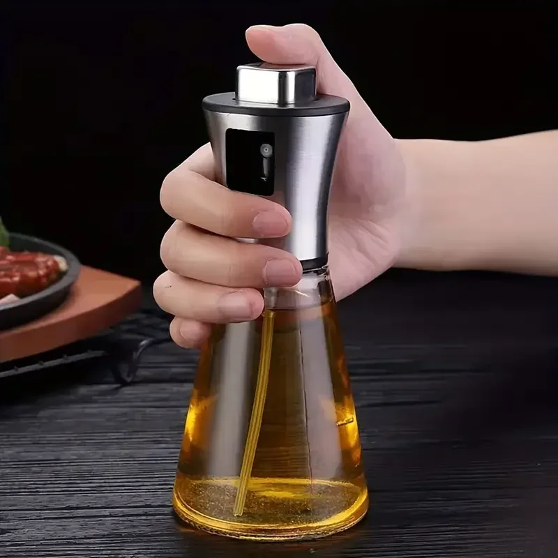 1Pc Rvs Olie Spuitfles Keuken  - Camping Cooking Oil Container recensie en prijs
