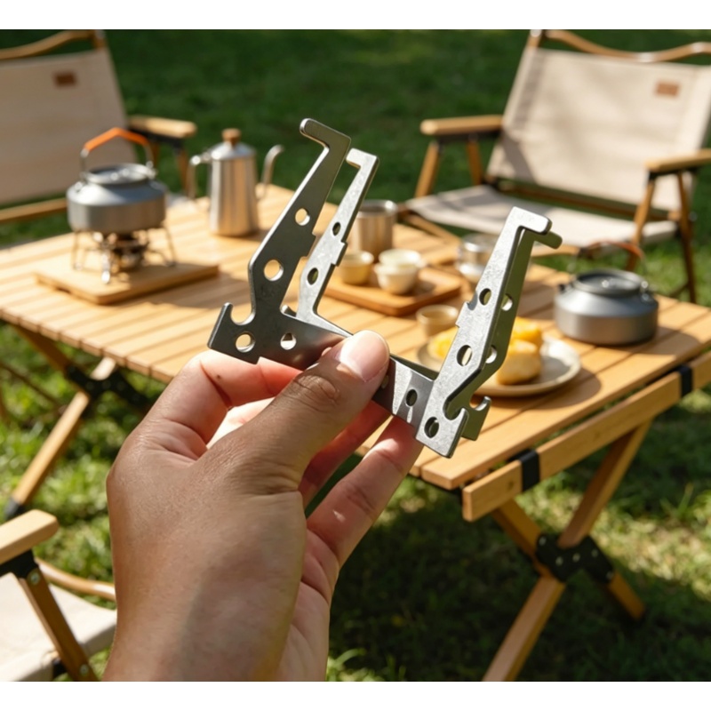 1 stk/set split-type roestvrij - Cooking On Camping Stove recensie en prijs