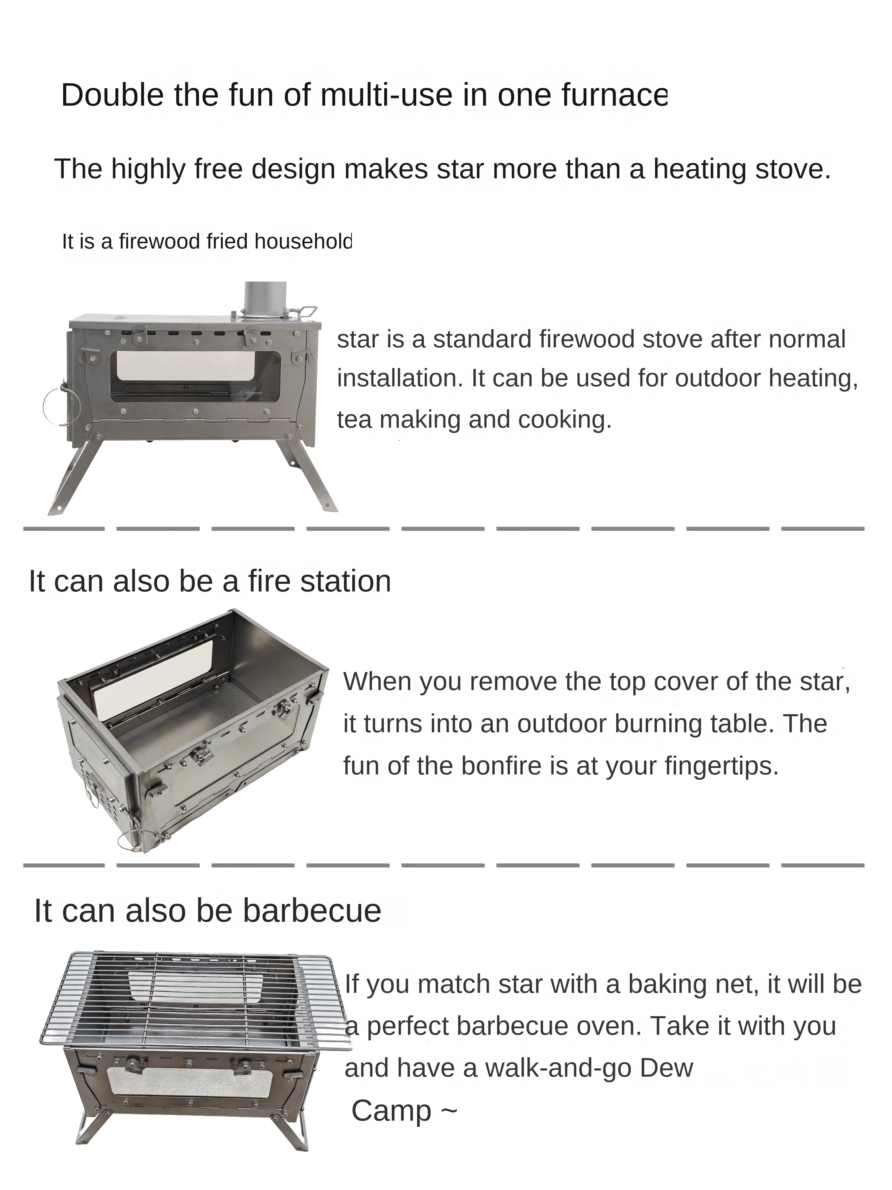 WT Star Ti Titaniumlegering Op - Cooking On Camping Stove recensie en prijs