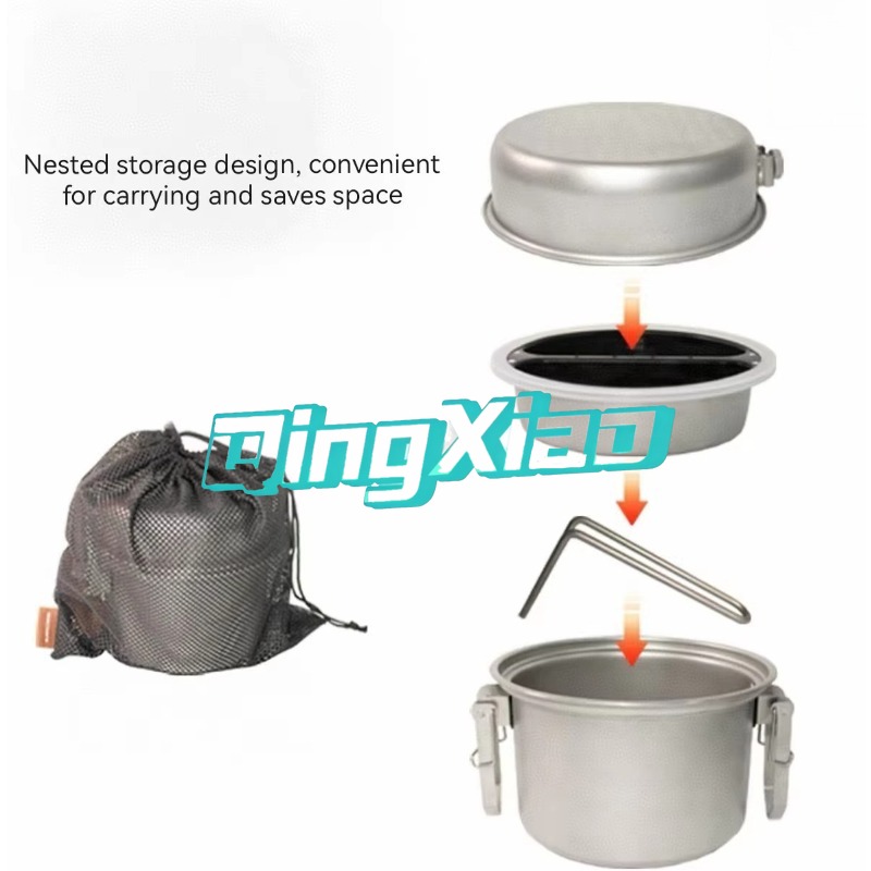 Outdoor 304 roestvrijstalen mu - Camping Cooking Portable recensie en prijs