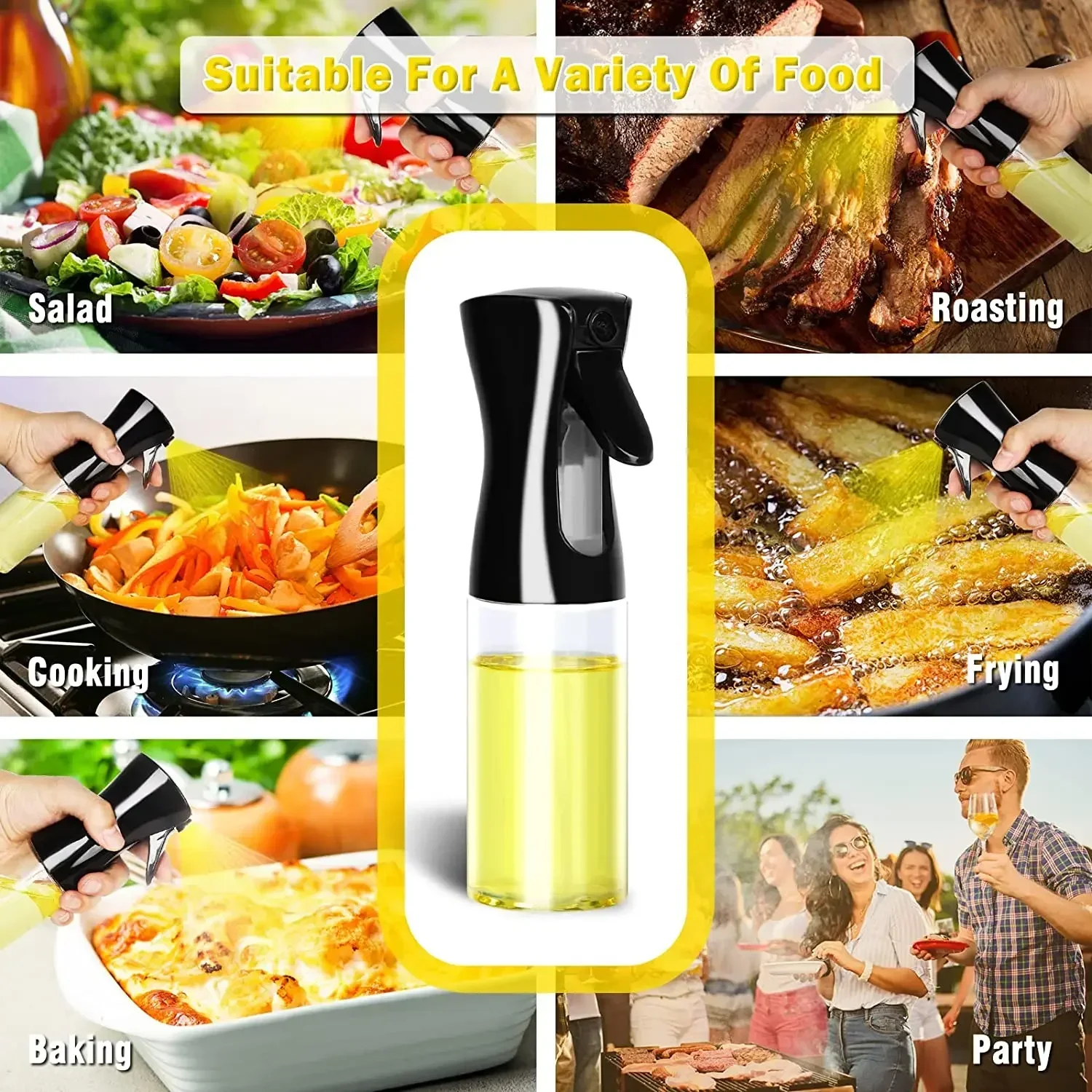 500ml Plastic Olie Spray Fles  - Camping Cooking Oil Container recensie en prijs