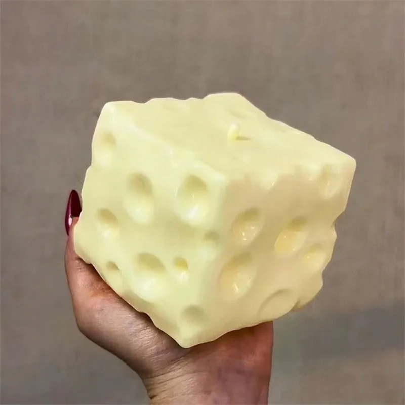 HOT Cheese Cube Stressbal Grot - Fire Starter Cube recensie en prijs
