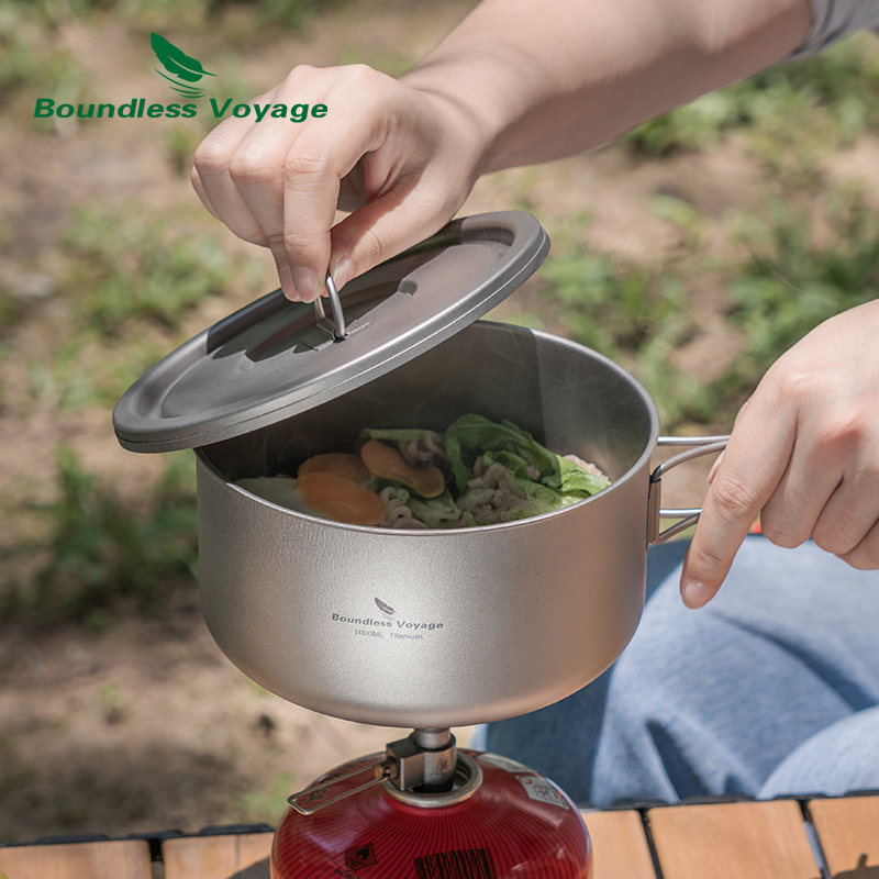 Boundless Voyage Titanium Camp - Camping Cooking Tin recensie en prijs