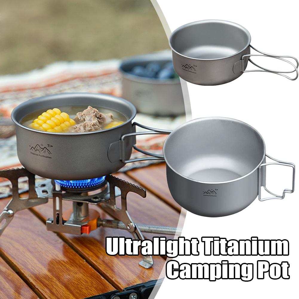 Titanium gecoate kookpot voor  - Camping Cooking Noodles recensie en prijs