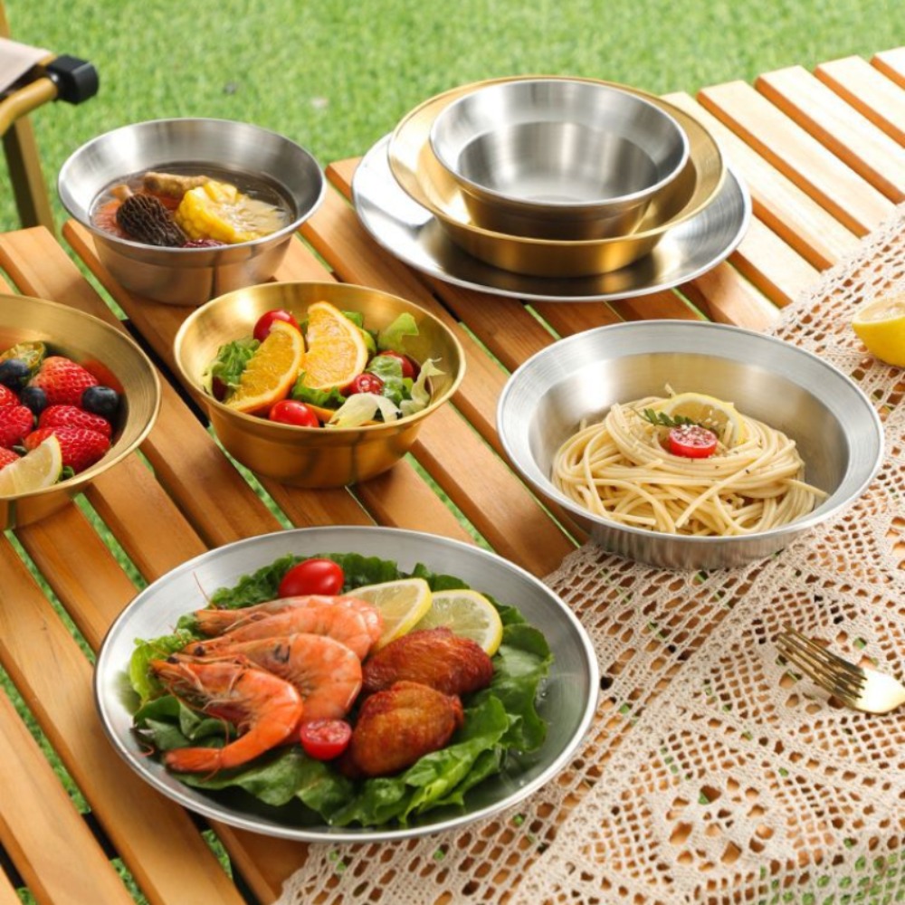 Roestvrijstalen bestekset, bor - Camping Cooking Disc recensie en prijs