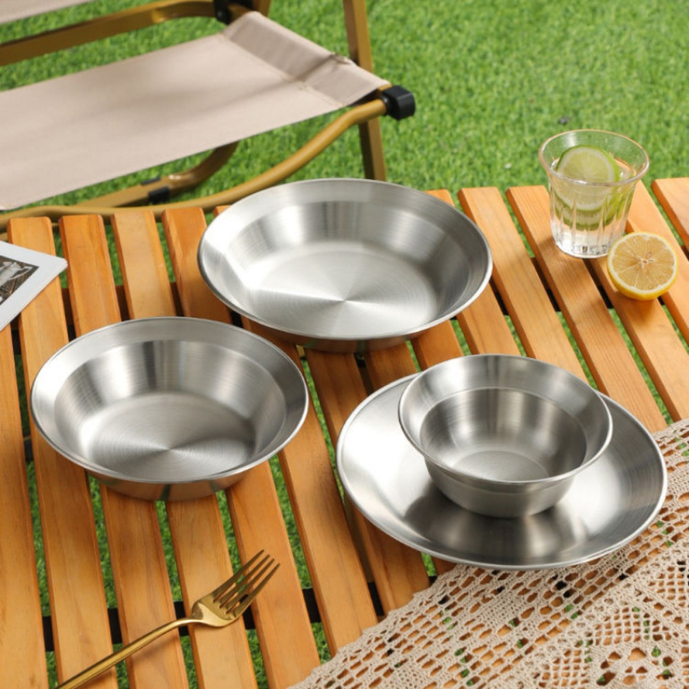 Roestvrijstalen bestekset, bor - Camping Cooking Disc recensie en prijs