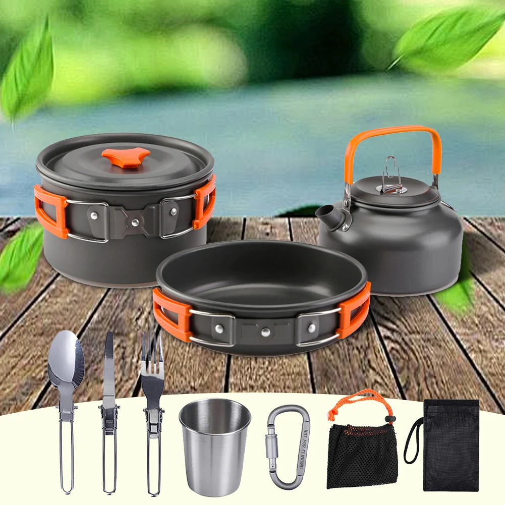 Campingkookgerei Set Ketel Pot - Camping Lightweight Cooking Pot recensie en prijs