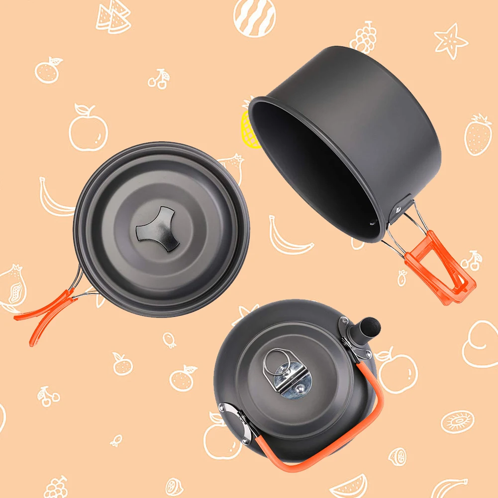 Campingkookgerei Set Ketel Pot - Camping Lightweight Cooking Pot recensie en prijs