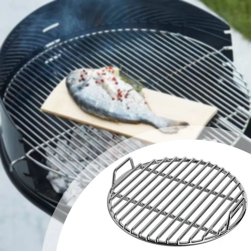 BBQ-rek, vervanging van grillr - Camping Cooking Grate recensie en prijs