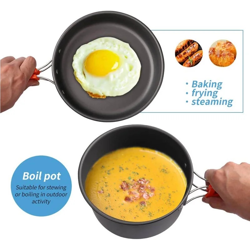 Campingkookset Campingkookgere - Camping Cooking Utensil Bag recensie en prijs