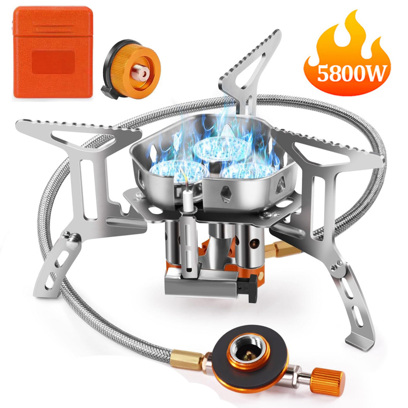 5800W krachtige campinggasforn - Camping Cooking Butane recensie en prijs