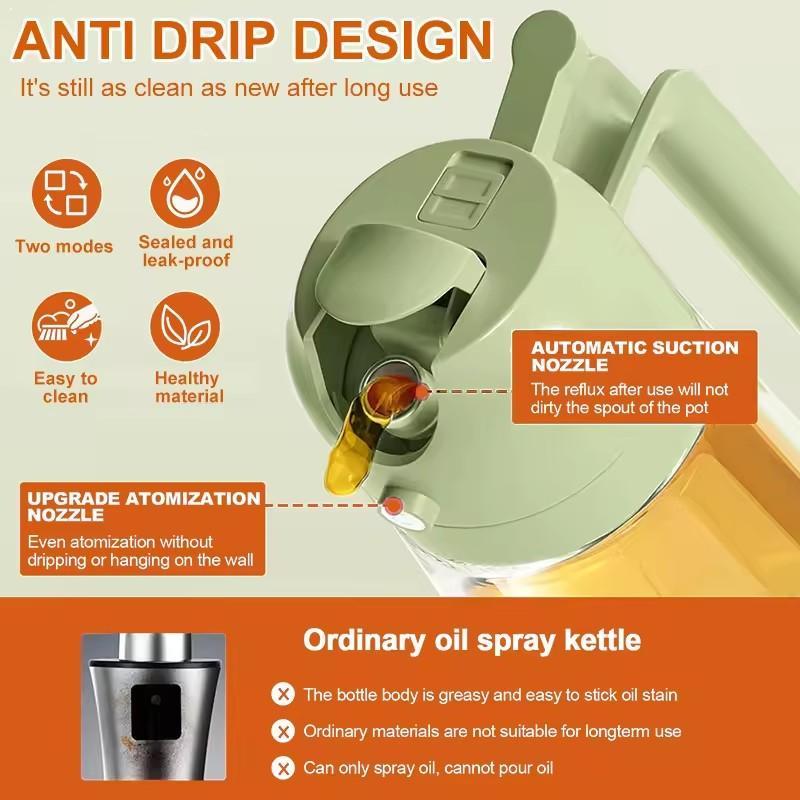 2-in-1 spuitfles met gietmondj - Camping Cooking Oil Container recensie en prijs